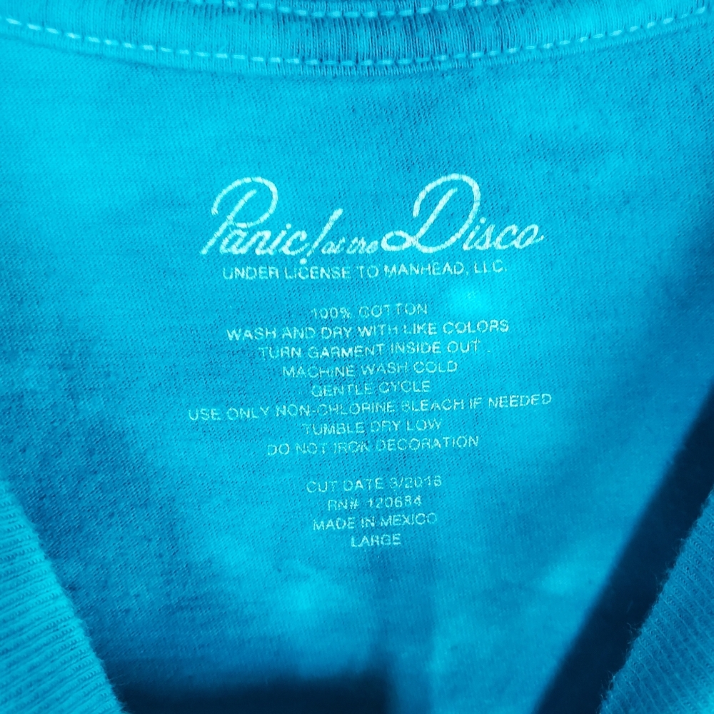 Panic! At The Disco Band punk graphic shirt tee - Picture 6 of 9